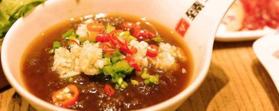 莜面调料汁 莜面窝窝蘸汁