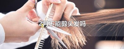 ​2月不能剪头发吗