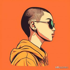 ​山水鸿图：你要的寸头男生和女生头像出炉了