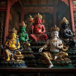 ​五色财神之白财神