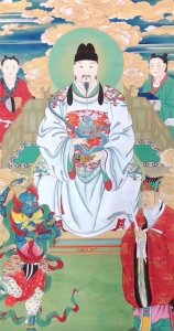 ​文曲星君，掌管世间文运考试、功名利禄。