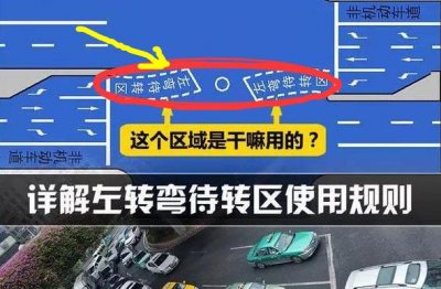 ​‘左转待转区’是怎样的规则？又该注意什么呢？